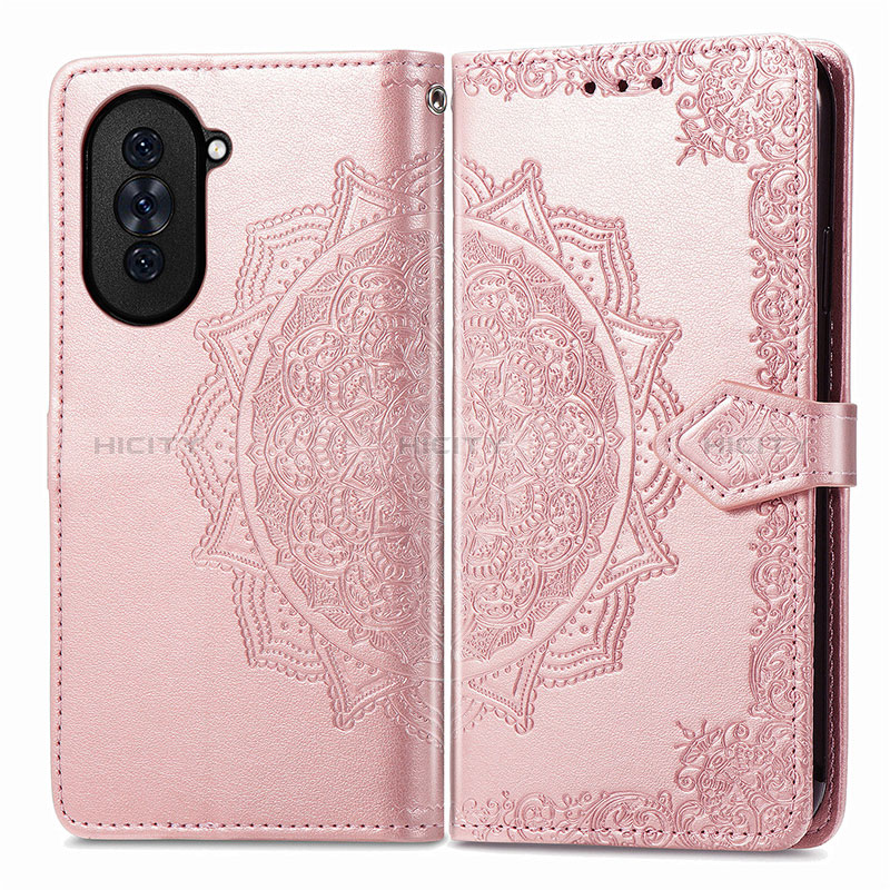 Custodia Portafoglio In Pelle Fantasia Modello Cover con Supporto per Huawei Nova 10 Pro