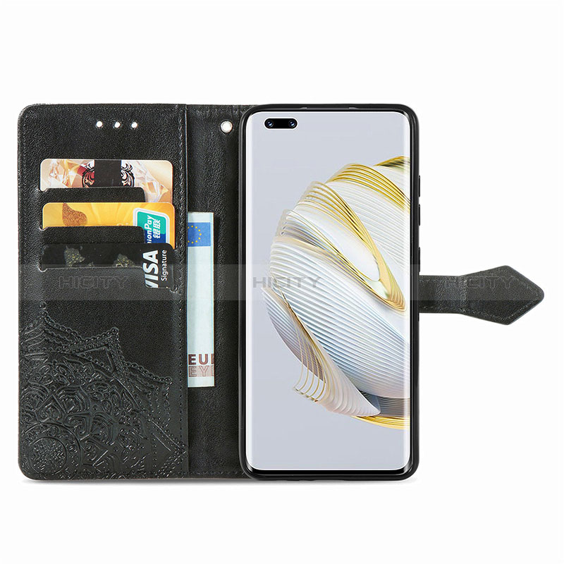 Custodia Portafoglio In Pelle Fantasia Modello Cover con Supporto per Huawei Nova 10 Pro