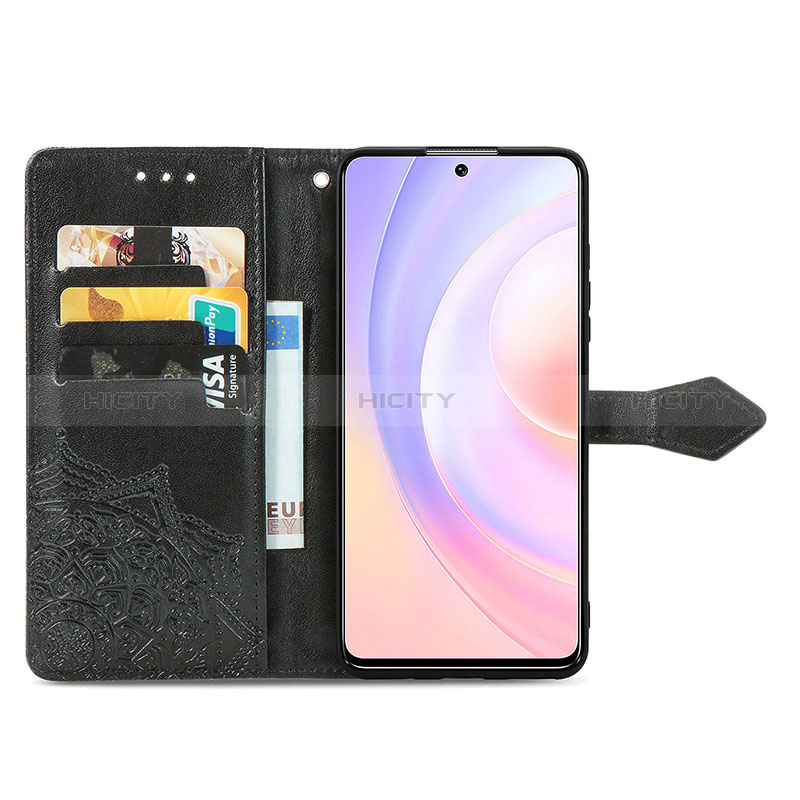 Custodia Portafoglio In Pelle Fantasia Modello Cover con Supporto per Huawei Nova 9 SE