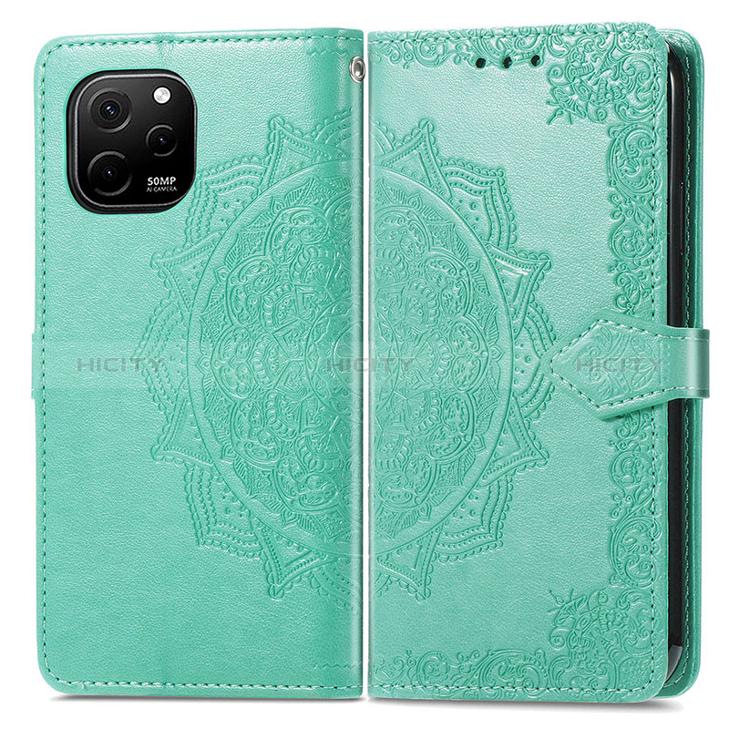 Custodia Portafoglio In Pelle Fantasia Modello Cover con Supporto per Huawei Nova Y61