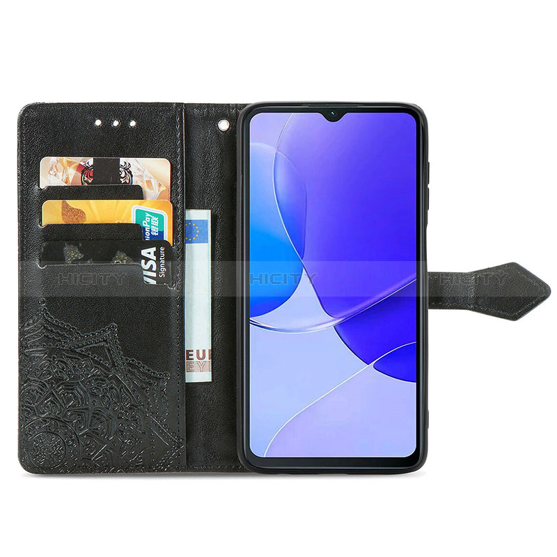 Custodia Portafoglio In Pelle Fantasia Modello Cover con Supporto per Huawei Nova Y91