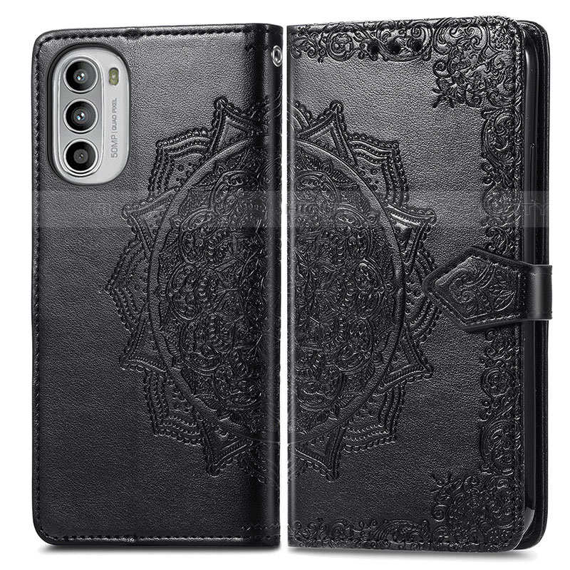 Custodia Portafoglio In Pelle Fantasia Modello Cover con Supporto per Motorola Moto Edge (2022) 5G