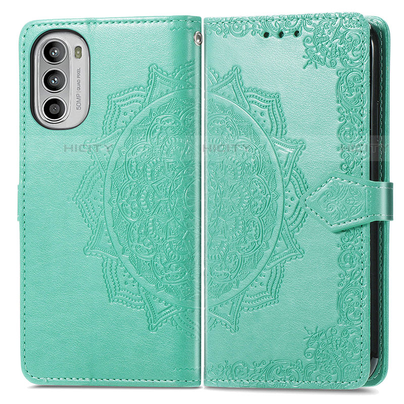 Custodia Portafoglio In Pelle Fantasia Modello Cover con Supporto per Motorola Moto Edge (2022) 5G