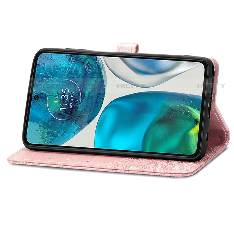 Custodia Portafoglio In Pelle Fantasia Modello Cover con Supporto per Motorola Moto Edge (2022) 5G