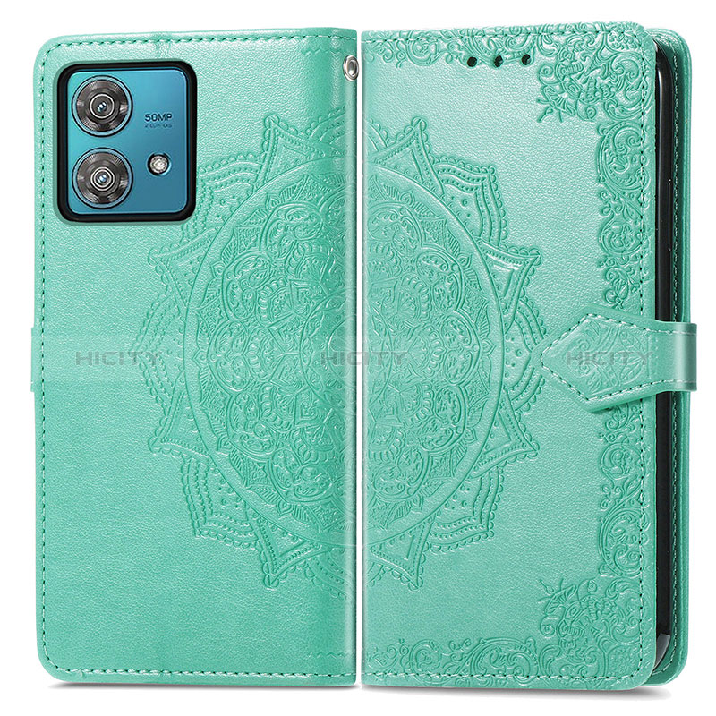 Custodia Portafoglio In Pelle Fantasia Modello Cover con Supporto per Motorola Moto Edge 40 Neo 5G