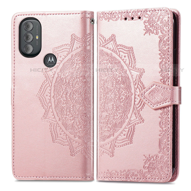 Custodia Portafoglio In Pelle Fantasia Modello Cover con Supporto per Motorola Moto G Play Gen 2