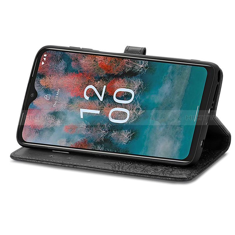 Custodia Portafoglio In Pelle Fantasia Modello Cover con Supporto per Nokia C12