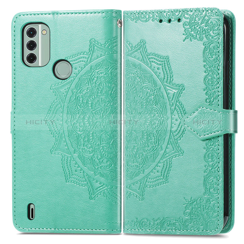 Custodia Portafoglio In Pelle Fantasia Modello Cover con Supporto per Nokia C31