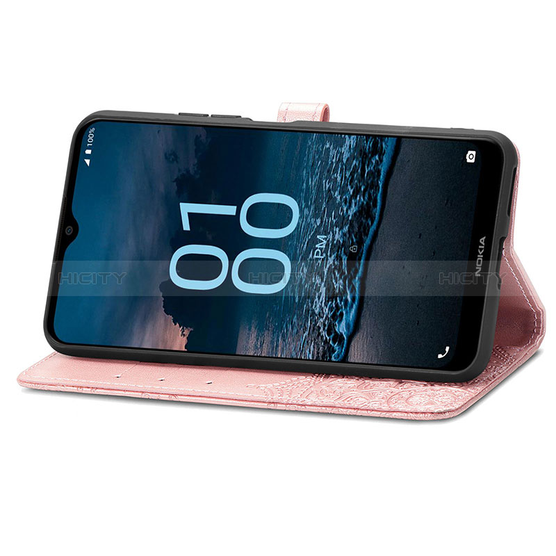 Custodia Portafoglio In Pelle Fantasia Modello Cover con Supporto per Nokia G100