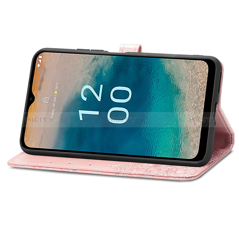 Custodia Portafoglio In Pelle Fantasia Modello Cover con Supporto per Nokia G22