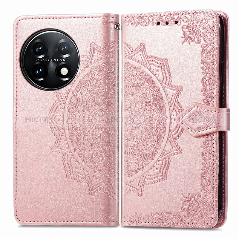 Custodia Portafoglio In Pelle Fantasia Modello Cover con Supporto per OnePlus 11 5G