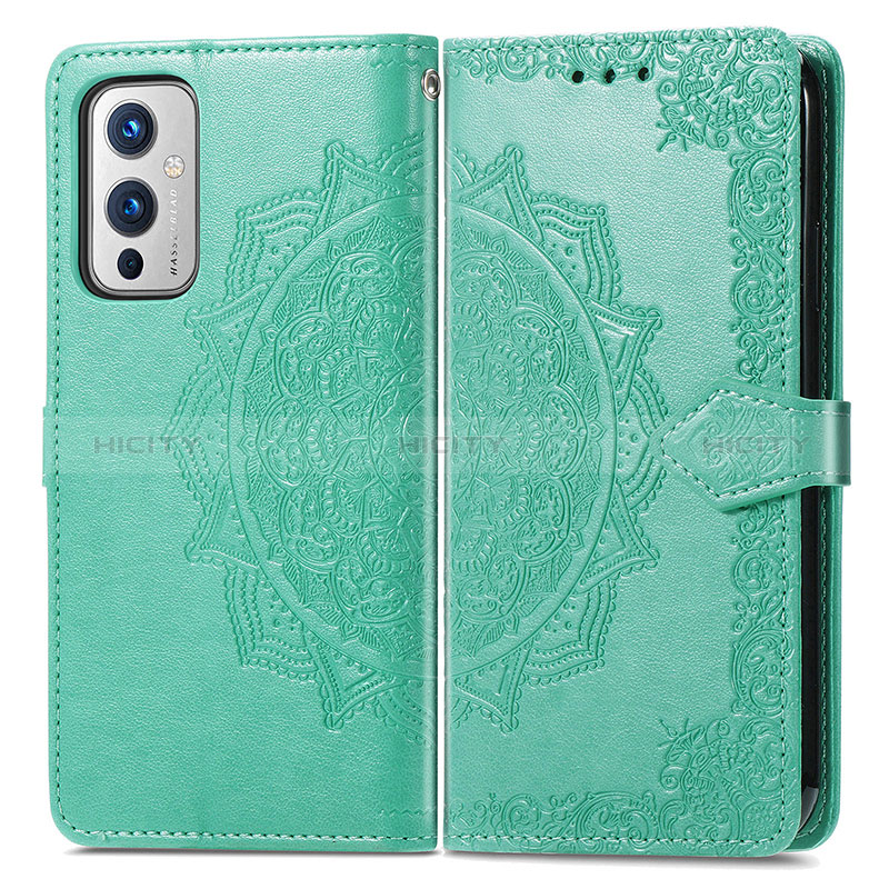 Custodia Portafoglio In Pelle Fantasia Modello Cover con Supporto per OnePlus 9 5G