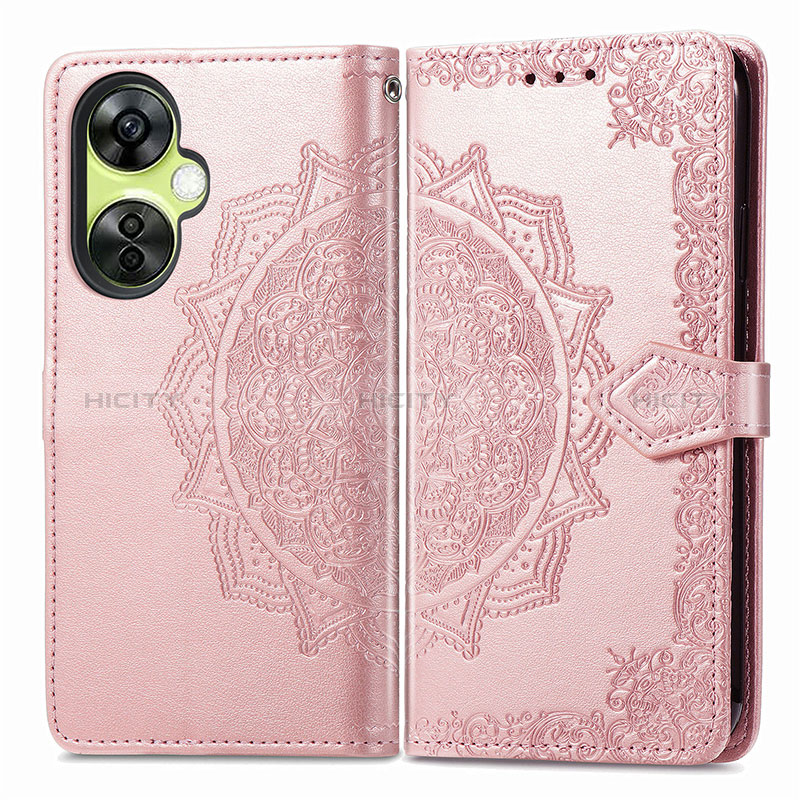 Custodia Portafoglio In Pelle Fantasia Modello Cover con Supporto per OnePlus Nord CE 3 5G