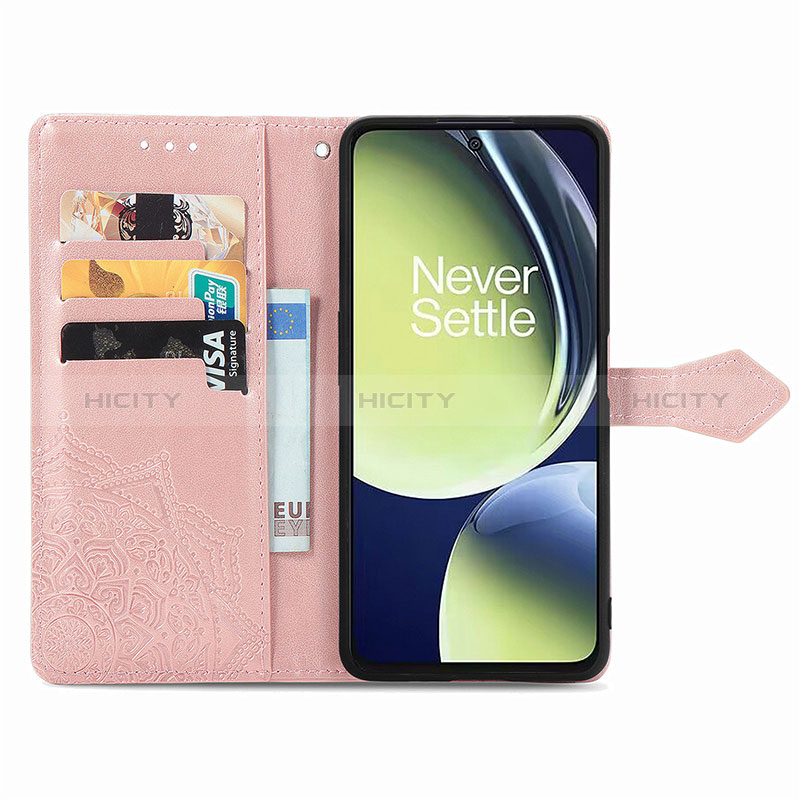 Custodia Portafoglio In Pelle Fantasia Modello Cover con Supporto per OnePlus Nord CE 3 5G