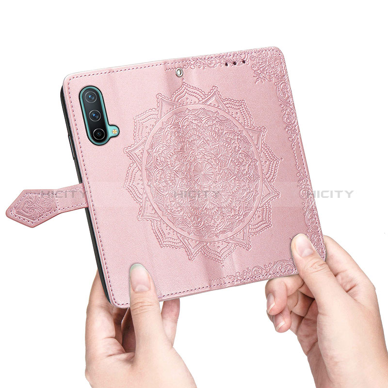 Custodia Portafoglio In Pelle Fantasia Modello Cover con Supporto per OnePlus Nord CE 5G