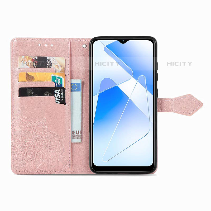 Custodia Portafoglio In Pelle Fantasia Modello Cover con Supporto per Oppo A53s 5G