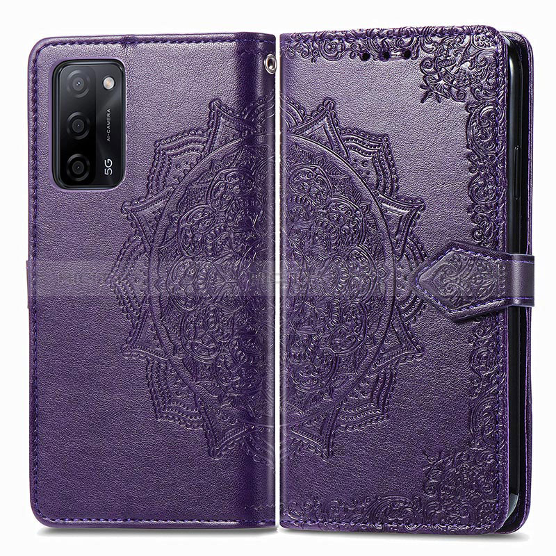 Custodia Portafoglio In Pelle Fantasia Modello Cover con Supporto per Oppo A56 5G