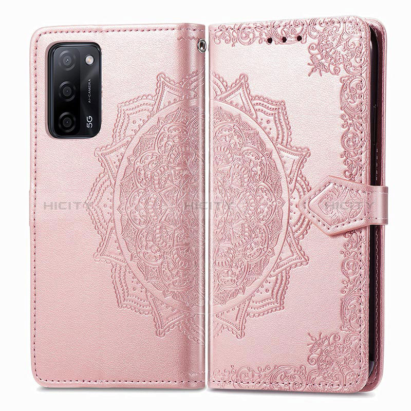 Custodia Portafoglio In Pelle Fantasia Modello Cover con Supporto per Oppo A56 5G