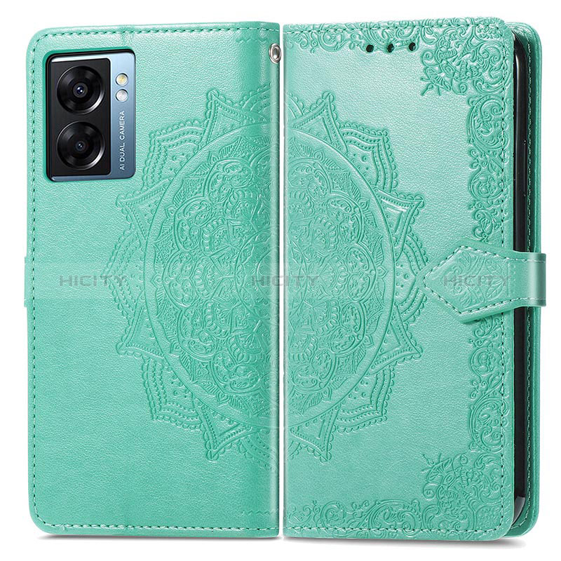 Custodia Portafoglio In Pelle Fantasia Modello Cover con Supporto per Oppo A57 5G