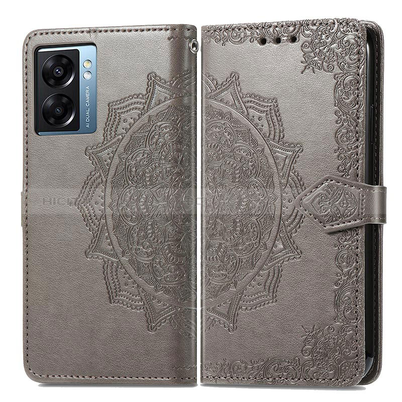 Custodia Portafoglio In Pelle Fantasia Modello Cover con Supporto per Oppo A57 5G