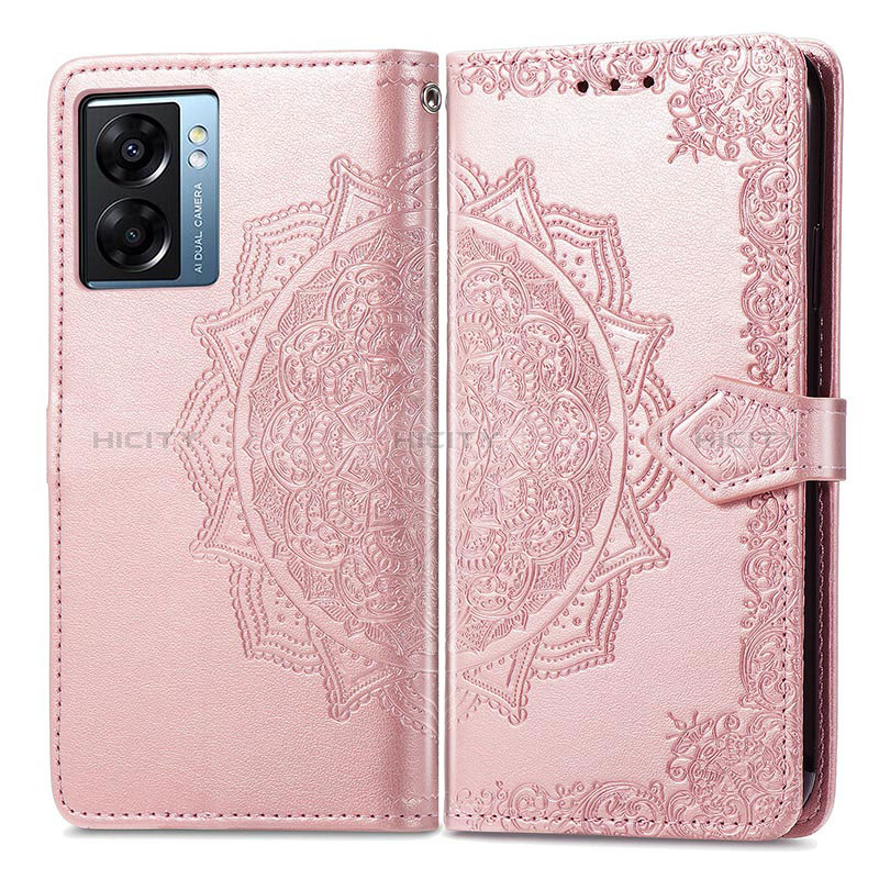 Custodia Portafoglio In Pelle Fantasia Modello Cover con Supporto per Oppo A57 5G