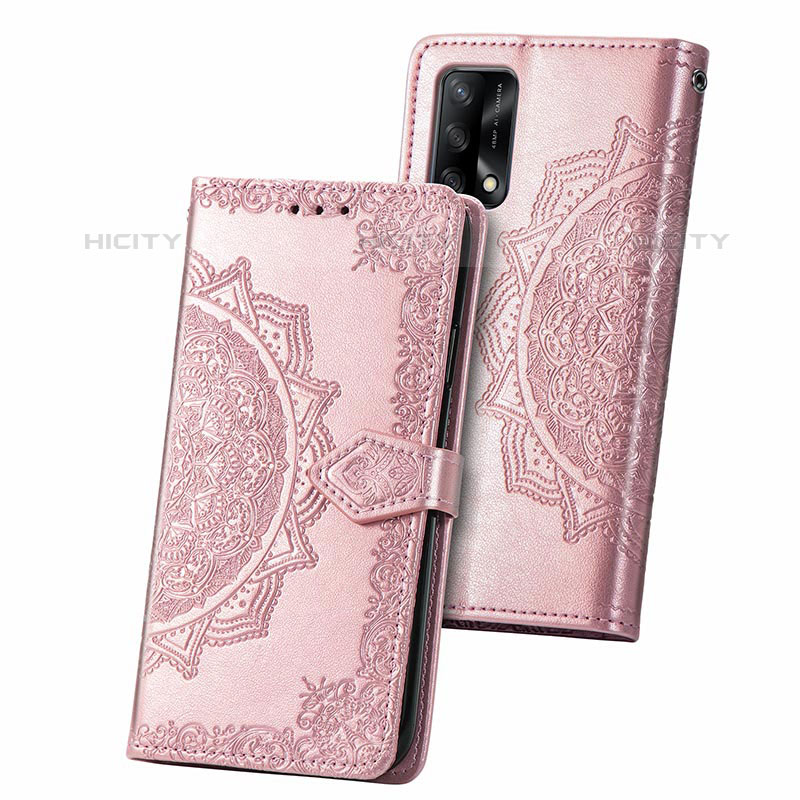 Custodia Portafoglio In Pelle Fantasia Modello Cover con Supporto per Oppo A74 4G