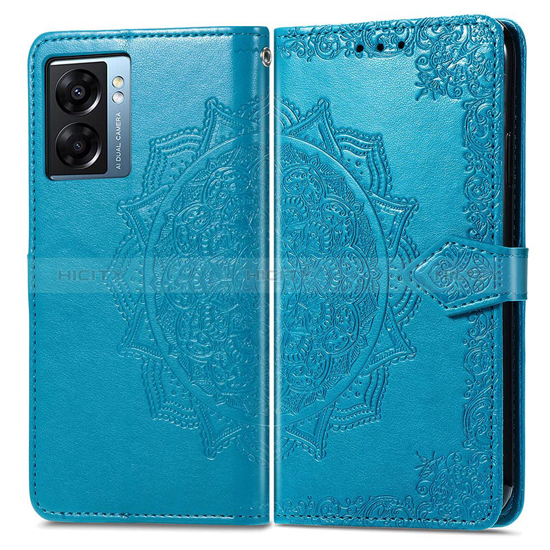 Custodia Portafoglio In Pelle Fantasia Modello Cover con Supporto per Oppo A77 5G