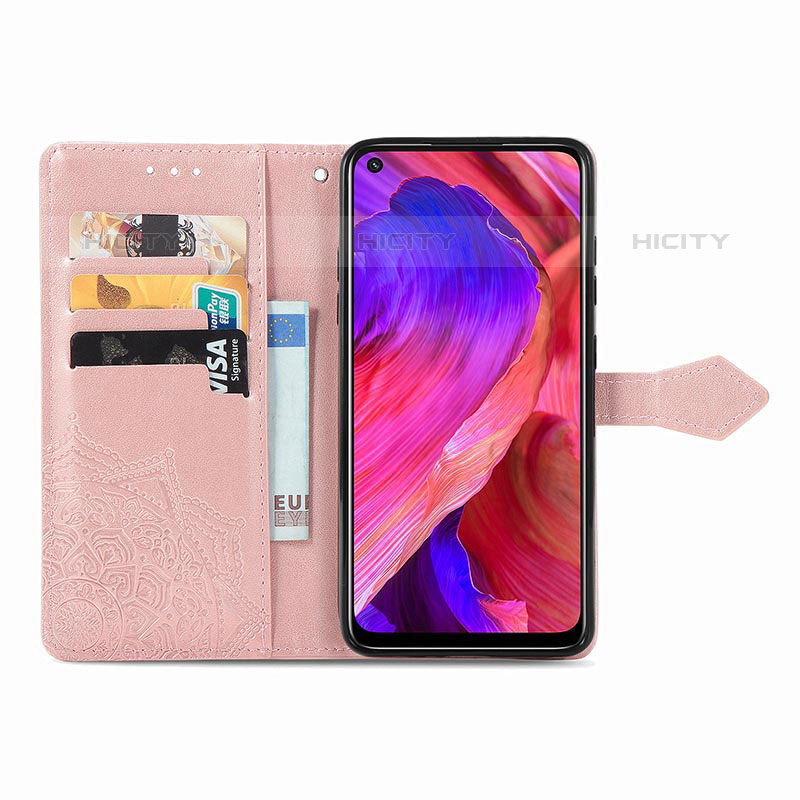 Custodia Portafoglio In Pelle Fantasia Modello Cover con Supporto per Oppo A93 5G