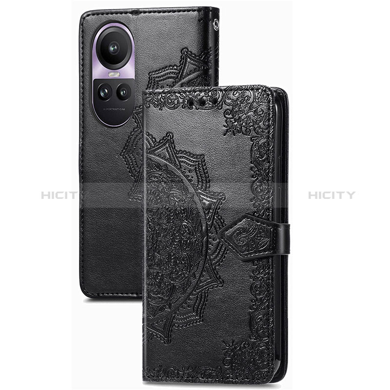 Custodia Portafoglio In Pelle Fantasia Modello Cover con Supporto per Oppo Reno10 5G