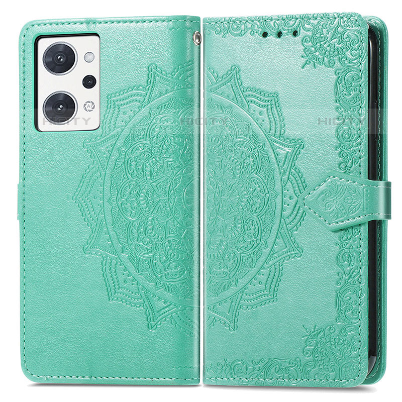 Custodia Portafoglio In Pelle Fantasia Modello Cover con Supporto per Oppo Reno7 A