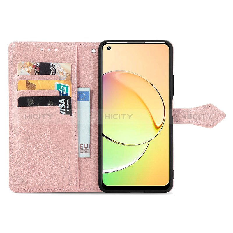 Custodia Portafoglio In Pelle Fantasia Modello Cover con Supporto per Realme 10 4G