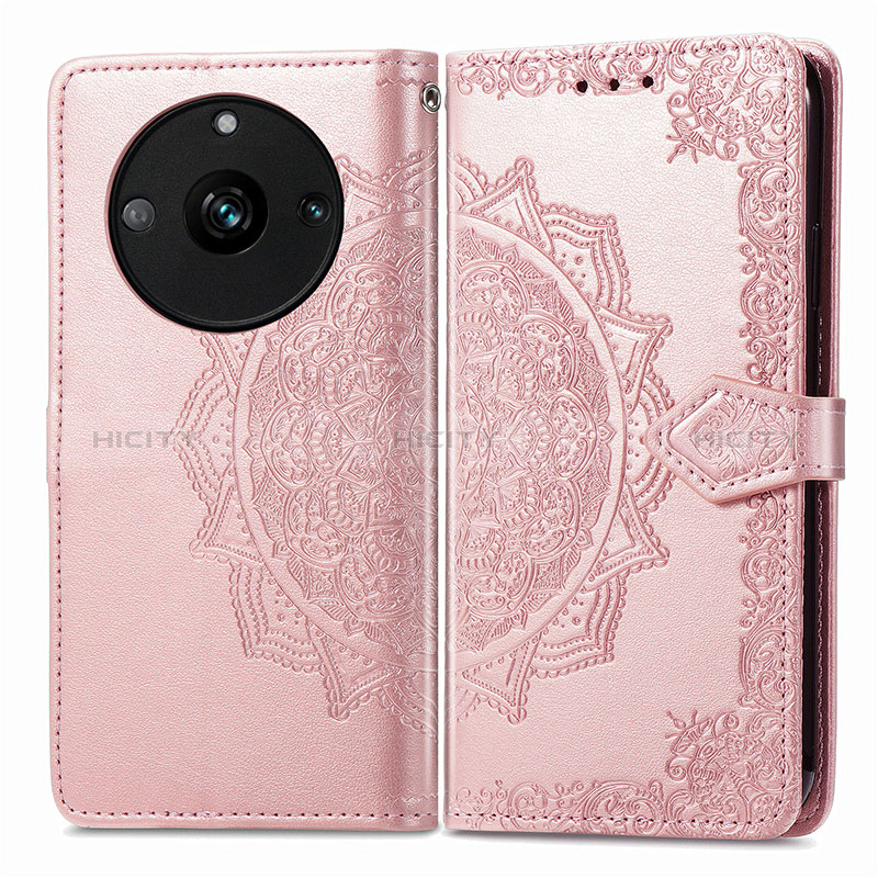 Custodia Portafoglio In Pelle Fantasia Modello Cover con Supporto per Realme 11 Pro 5G