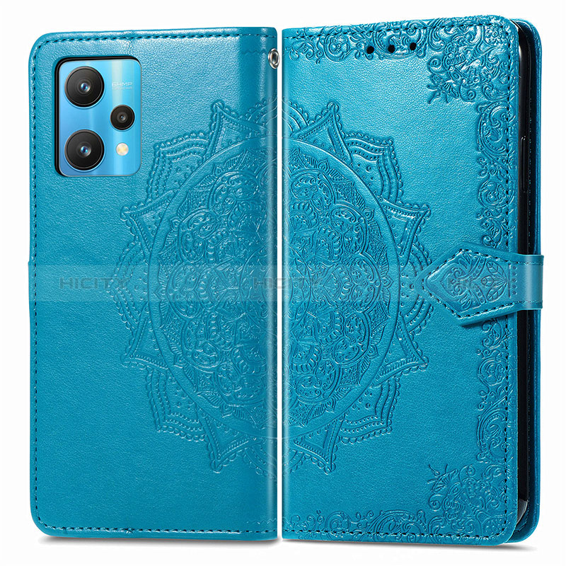 Custodia Portafoglio In Pelle Fantasia Modello Cover con Supporto per Realme 9 Pro+ Plus 5G