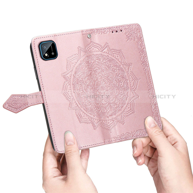 Custodia Portafoglio In Pelle Fantasia Modello Cover con Supporto per Realme C11 (2021)