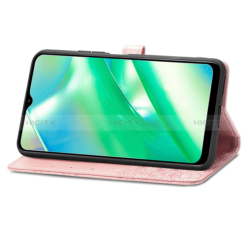 Custodia Portafoglio In Pelle Fantasia Modello Cover con Supporto per Realme C33 (2023)