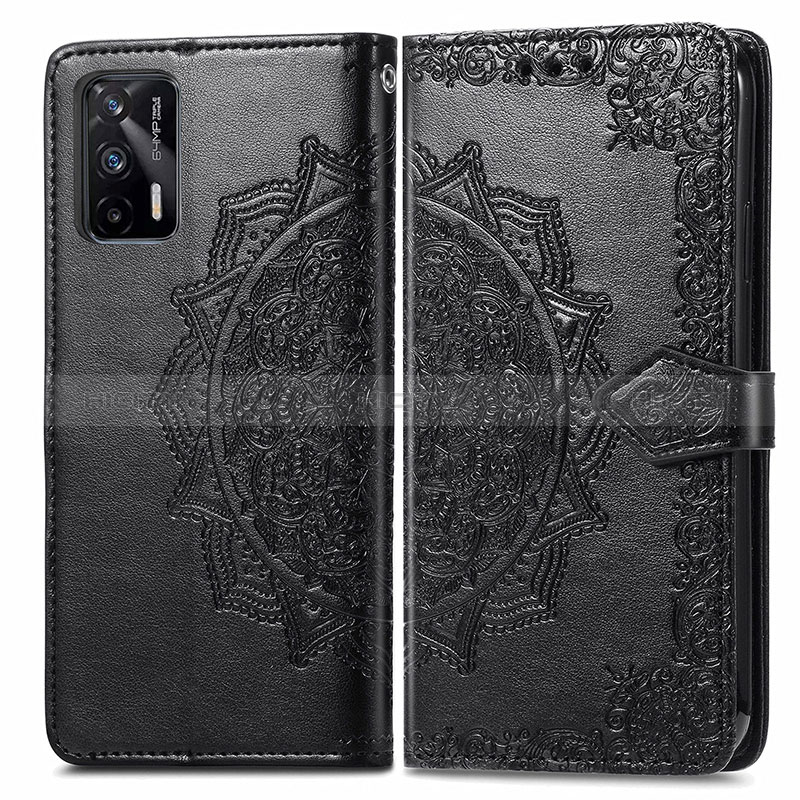 Custodia Portafoglio In Pelle Fantasia Modello Cover con Supporto per Realme GT 5G