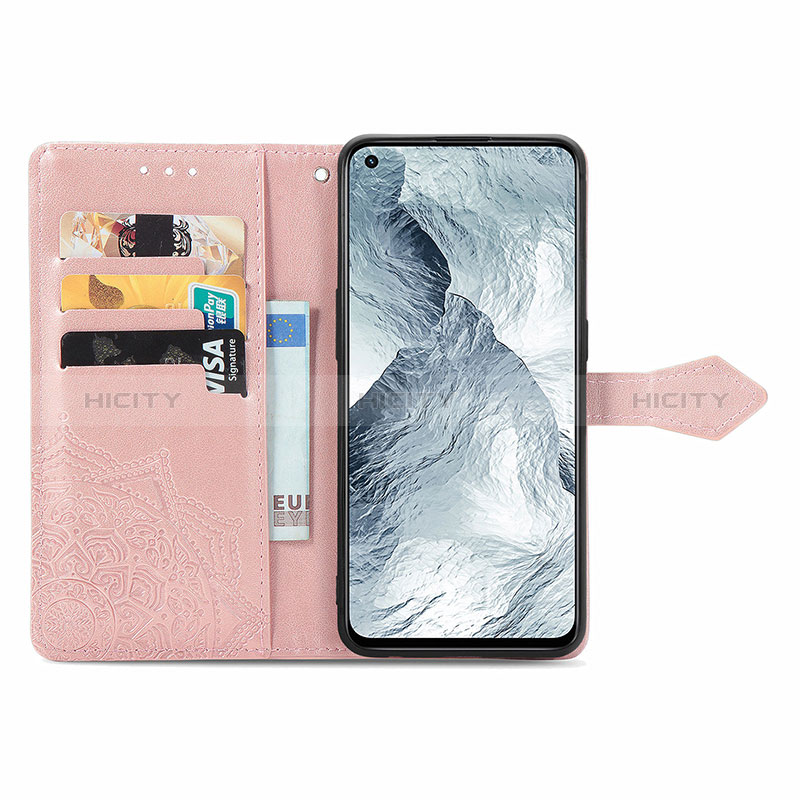 Custodia Portafoglio In Pelle Fantasia Modello Cover con Supporto per Realme GT Master 5G