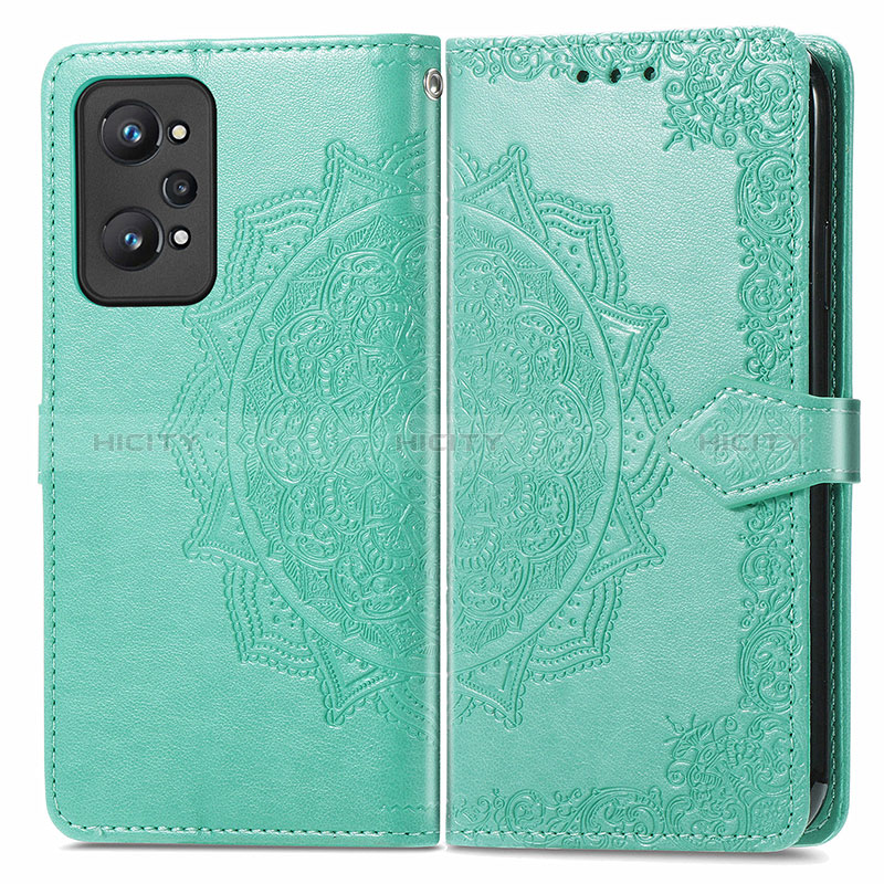 Custodia Portafoglio In Pelle Fantasia Modello Cover con Supporto per Realme GT Neo 3T 5G