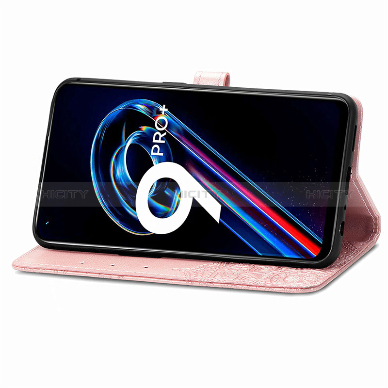 Custodia Portafoglio In Pelle Fantasia Modello Cover con Supporto per Realme Narzo 50 Pro 5G