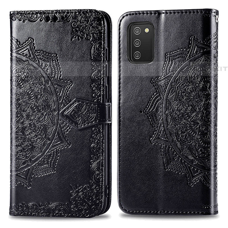 Custodia Portafoglio In Pelle Fantasia Modello Cover con Supporto per Samsung Galaxy A03s