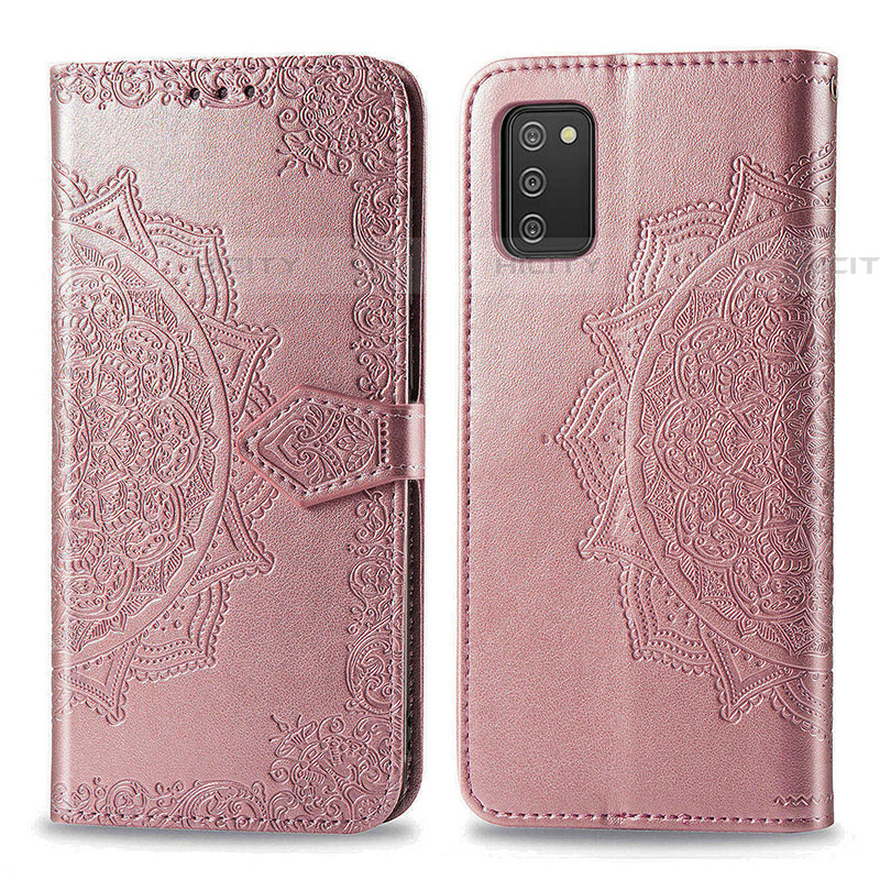 Custodia Portafoglio In Pelle Fantasia Modello Cover con Supporto per Samsung Galaxy A03s