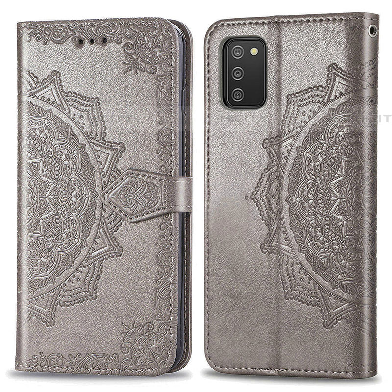 Custodia Portafoglio In Pelle Fantasia Modello Cover con Supporto per Samsung Galaxy A03s