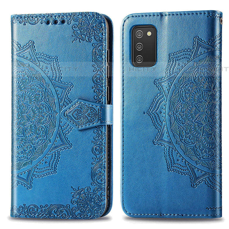 Custodia Portafoglio In Pelle Fantasia Modello Cover con Supporto per Samsung Galaxy A03s