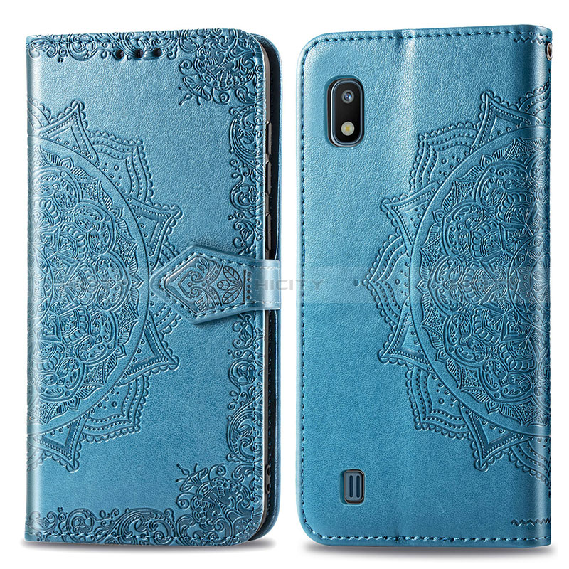 Custodia Portafoglio In Pelle Fantasia Modello Cover con Supporto per Samsung Galaxy A10