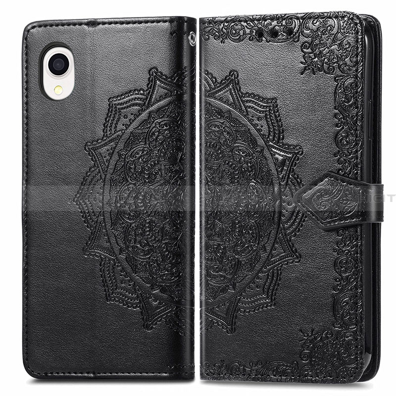 Custodia Portafoglio In Pelle Fantasia Modello Cover con Supporto per Samsung Galaxy A22 5G SC-56B