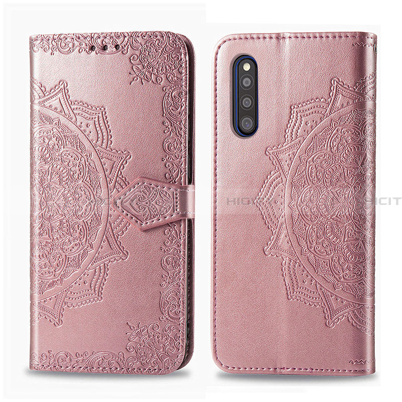 Custodia Portafoglio In Pelle Fantasia Modello Cover con Supporto per Samsung Galaxy A41 SC-41A