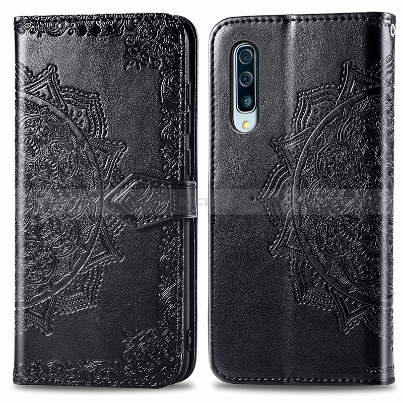 Custodia Portafoglio In Pelle Fantasia Modello Cover con Supporto per Samsung Galaxy A50