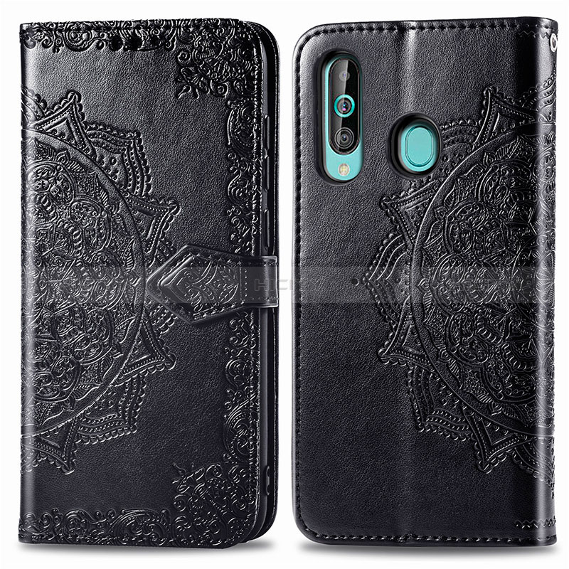 Custodia Portafoglio In Pelle Fantasia Modello Cover con Supporto per Samsung Galaxy A60