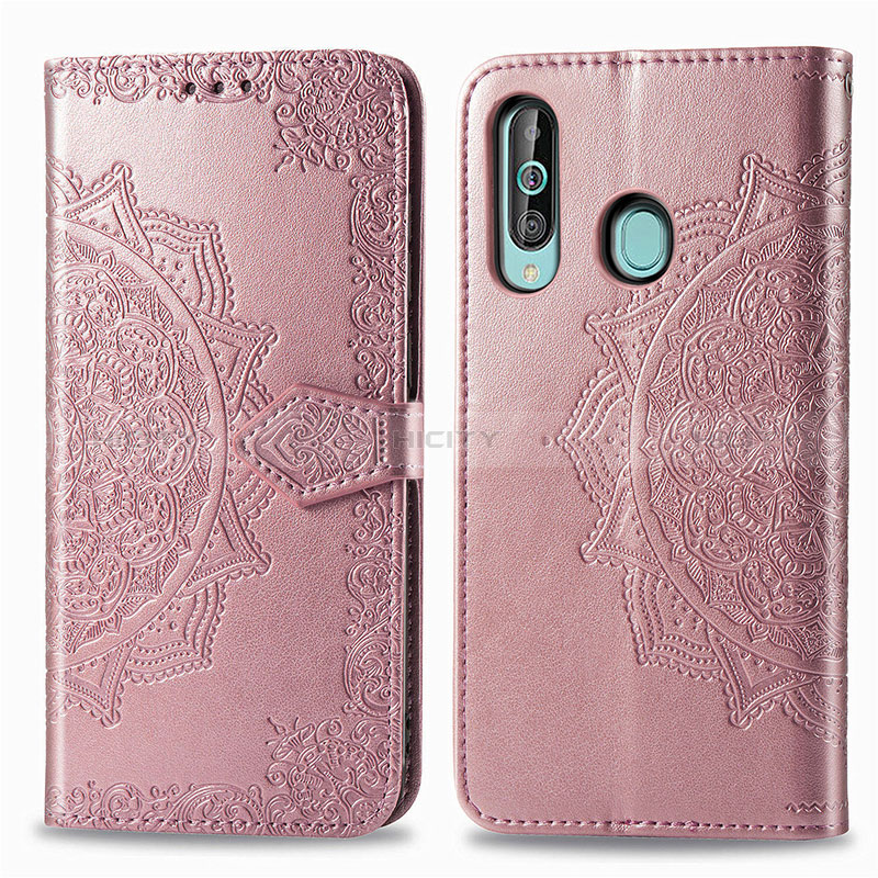 Custodia Portafoglio In Pelle Fantasia Modello Cover con Supporto per Samsung Galaxy A60