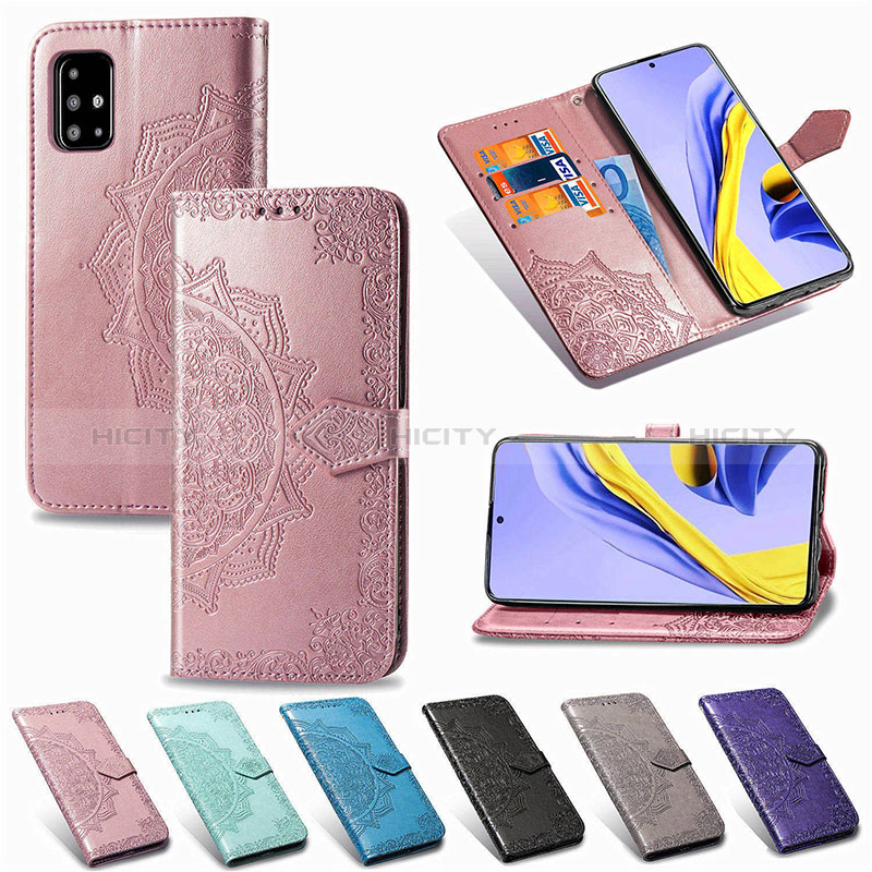 Custodia Portafoglio In Pelle Fantasia Modello Cover con Supporto per Samsung Galaxy A71 5G